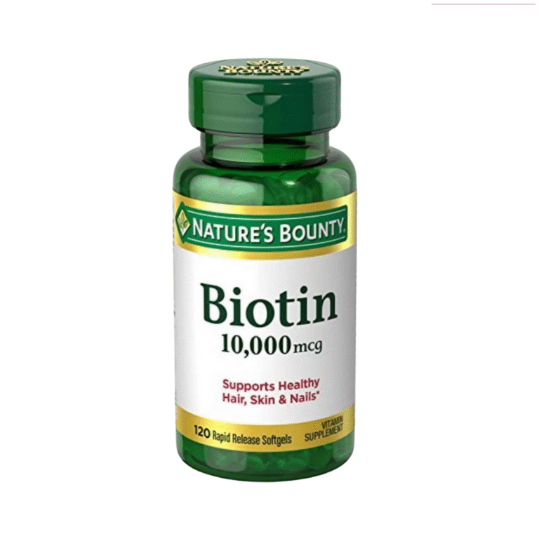 Nature's Bounty Biotin 10,000mcg – 120 Softgels