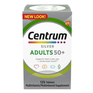 Centrum Silver Adults 50+ Multivitamin – 125 Tablets