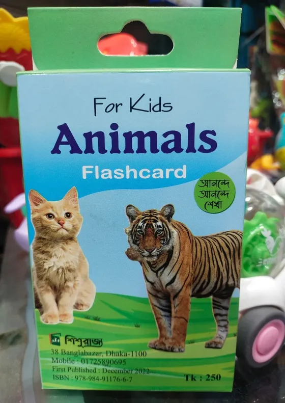 Kids Animal Flash Cards – Educational Learning Cards